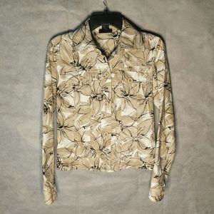 Rafaella 100% Cotton Print Pattern Casual Jacket